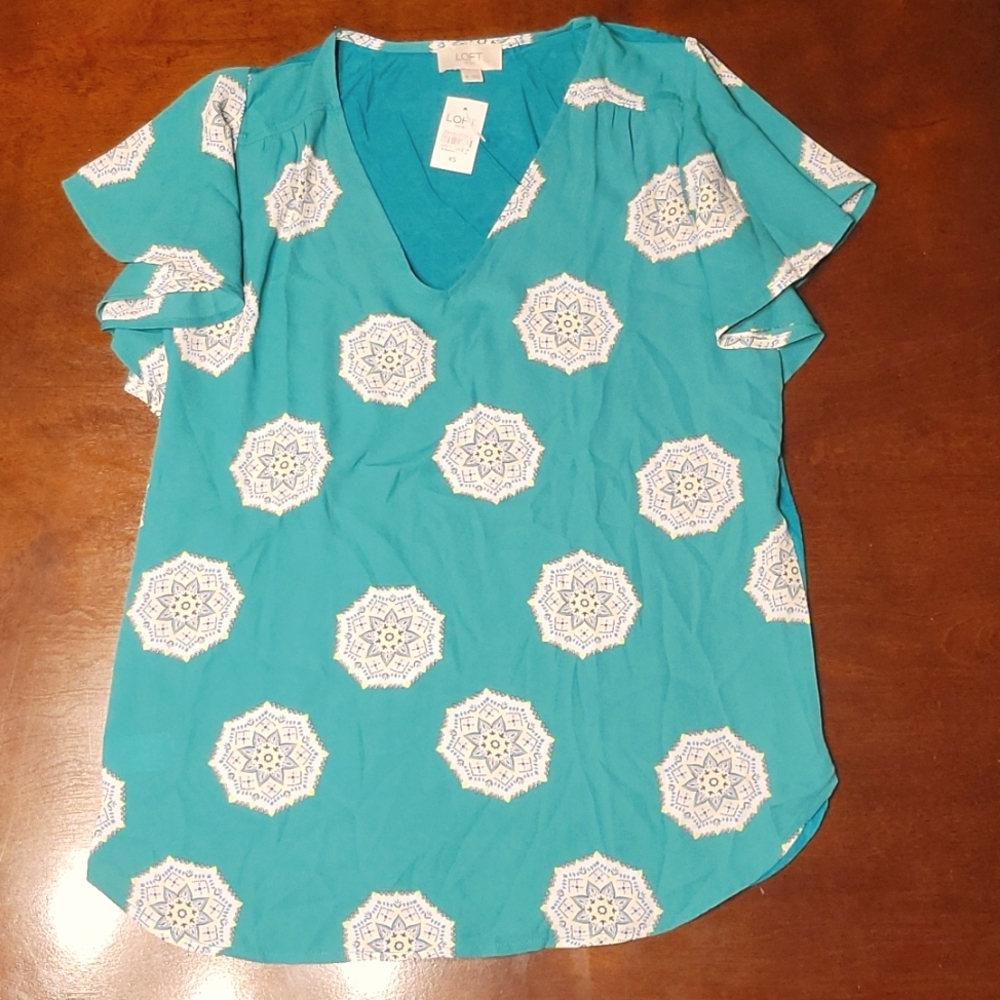 LOFT size XS woman's shirt Nwt